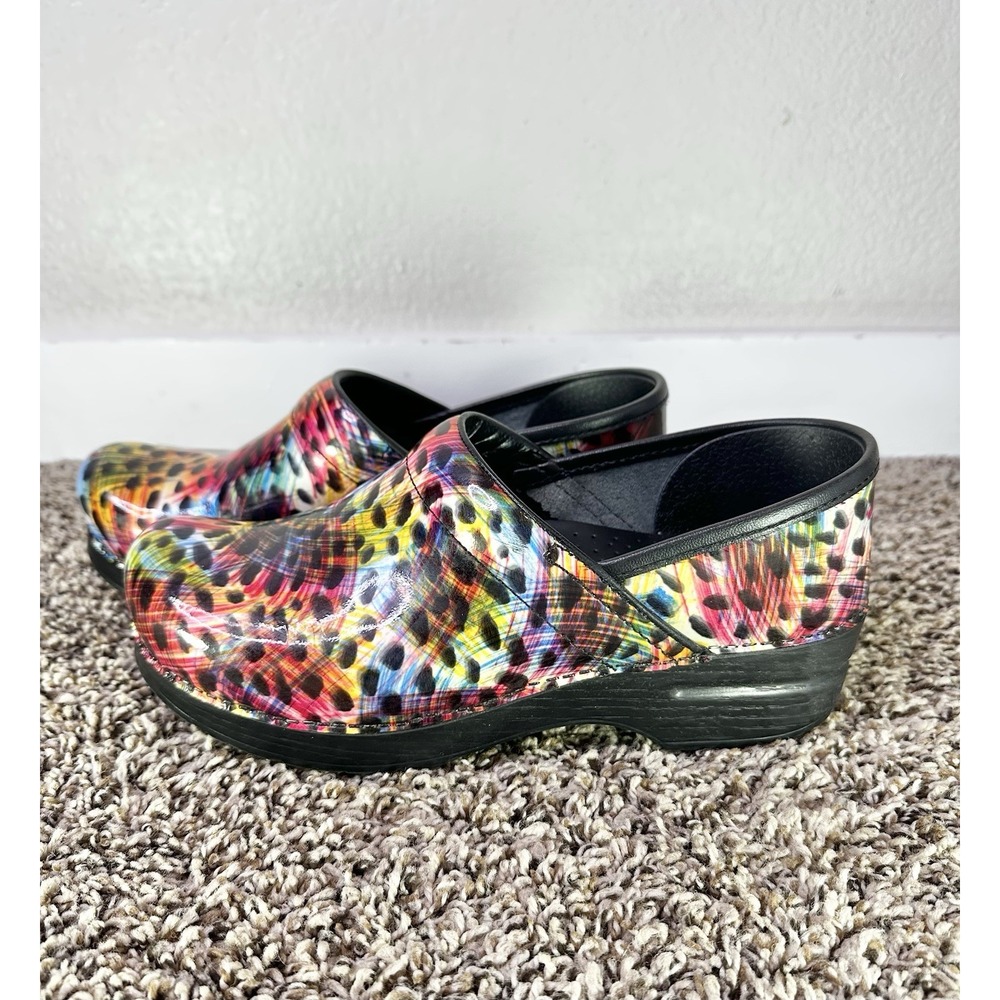 Dansko Women's Clog Shoes Size EU 39 / US 8.5 Multicolored Professional Nurse
